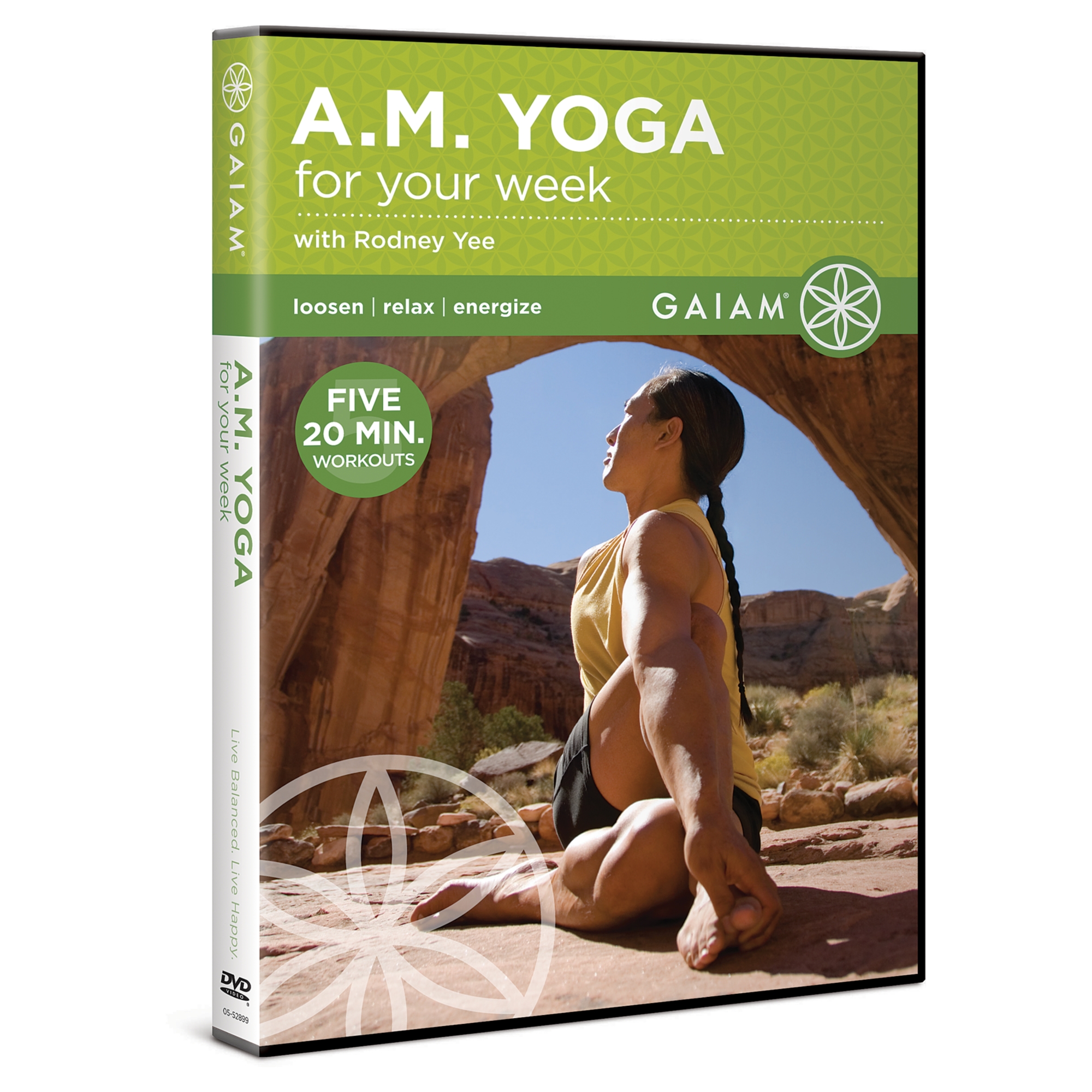 Gaiam A.M. Yoga for Your Week DVD