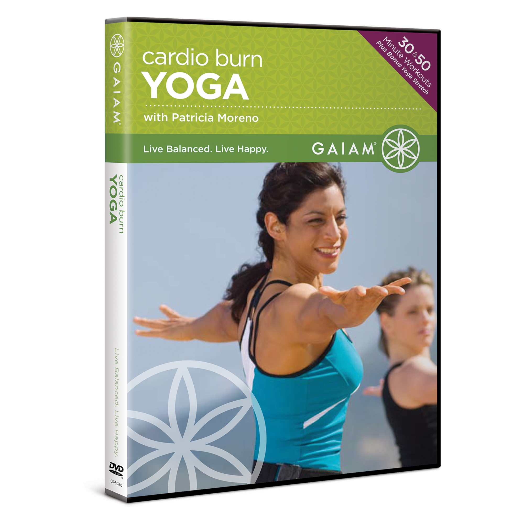 Gaiam® Cardio Burn Yoga DVD