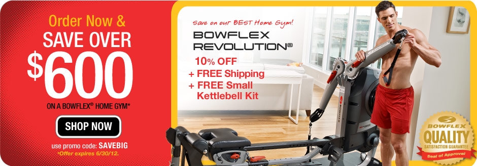 Order now and save on Bowflex&reg; Home Gyms