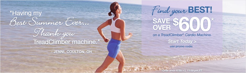 TreadClimber&reg; Sale