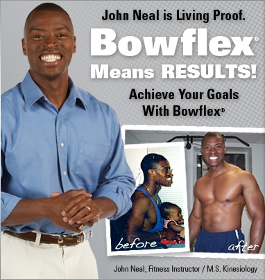 Achieve your goals with Bowflex
