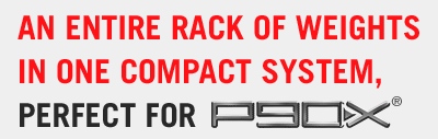An entire rack of weights in ONE compact system